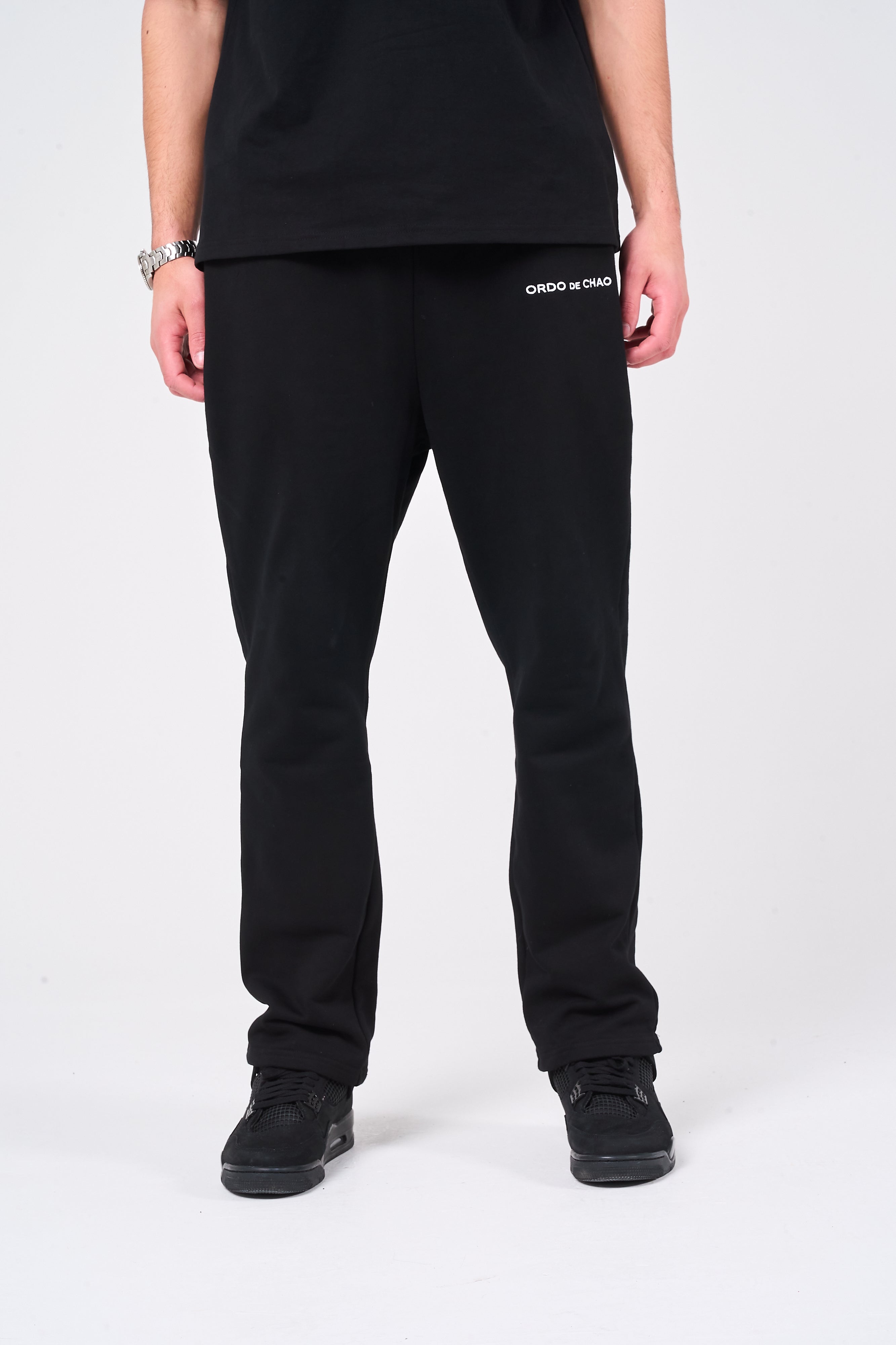 ORDO DE CHAO Black Track Pants