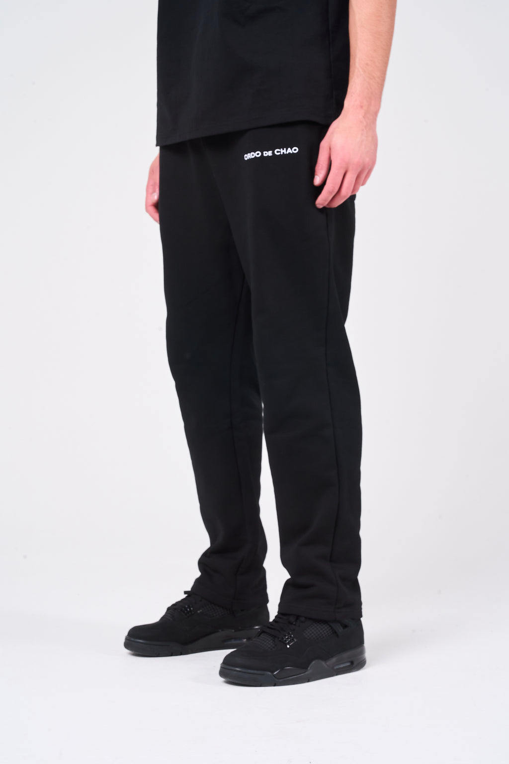 ORDO DE CHAO Black Track Pants