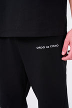 ORDO DE CHAO Black Track Pants
