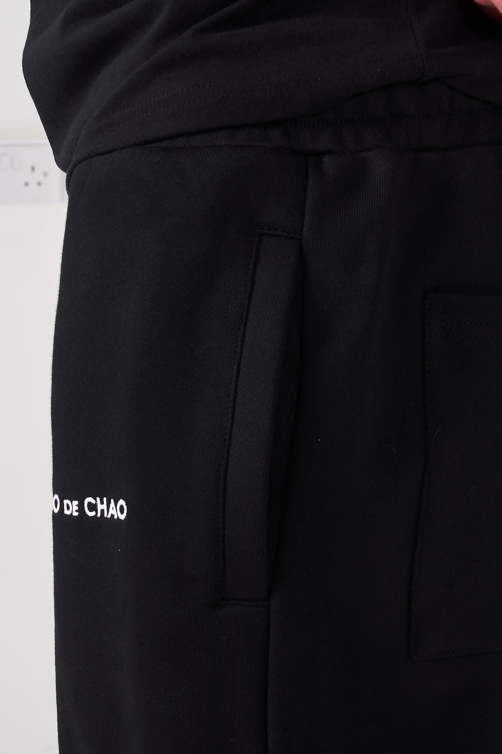 ORDO DE CHAO Black Track Pants