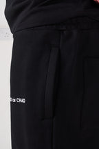 ORDO DE CHAO Black Track Pants