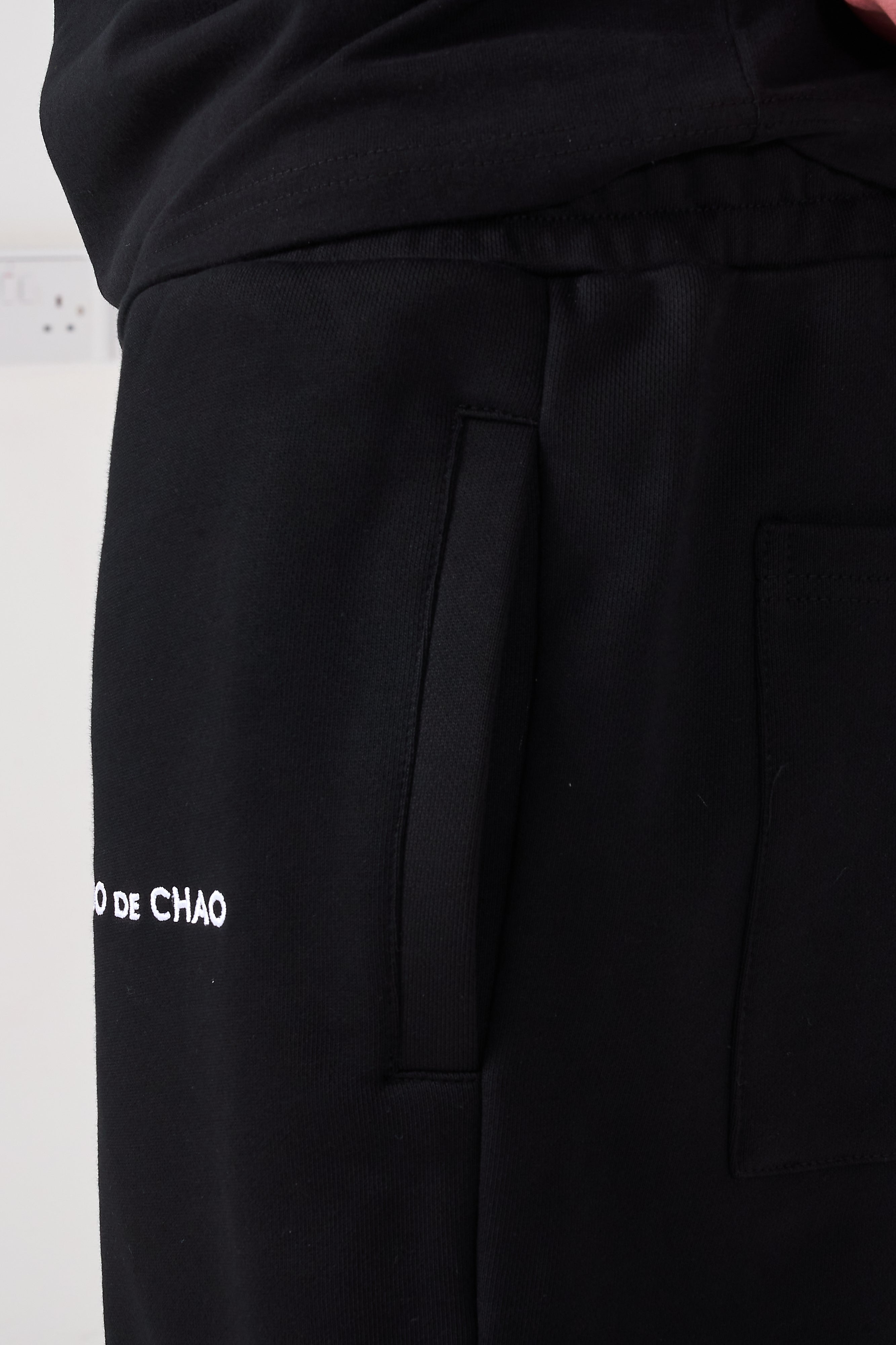 ORDO DE CHAO Black Track Pants
